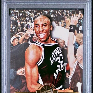 1996 Press Pass #13 Kobe Bryant PSA 8 Rookie RC Los Angeles Lakers