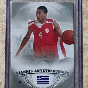 2013-14 SP Original Giannis Antetokounmpo Rookie Karte #36 Milwaukee Bucks
