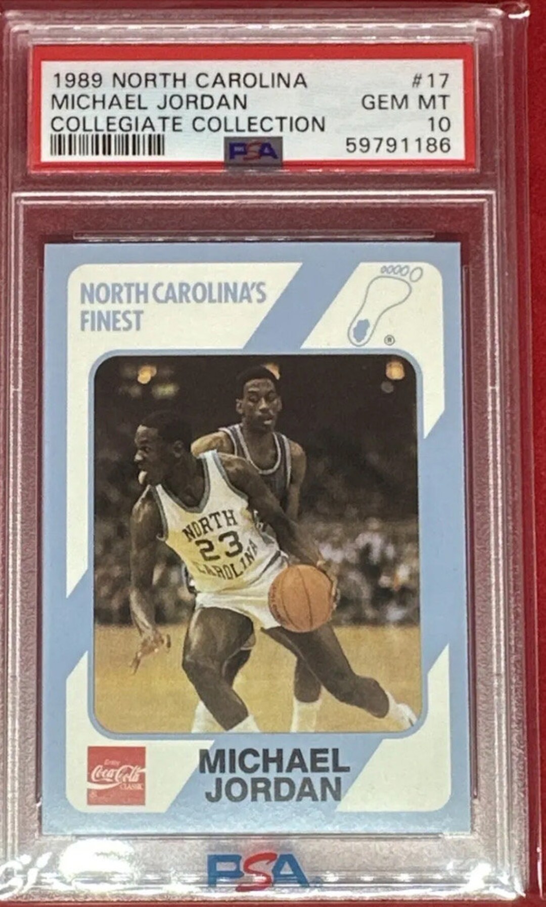 1990 fleer jordan psa 10