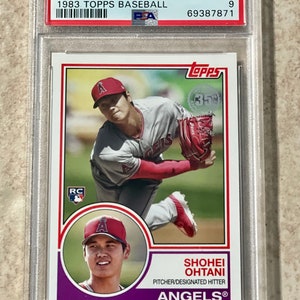 大谷翔平 2018 Topps Update 1983 #83-2 PSA 9 ミントルーキーカード