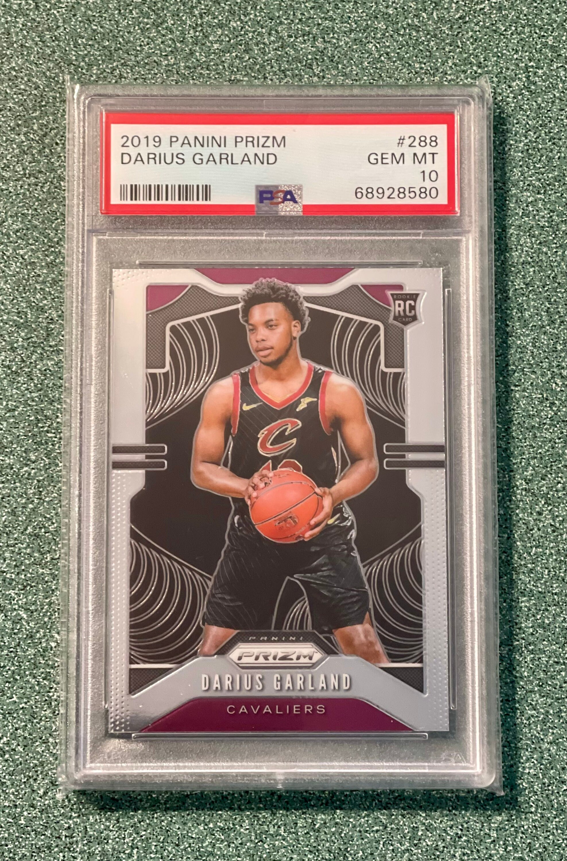 2019-20 prizm darius garland rc red prizm 294/299