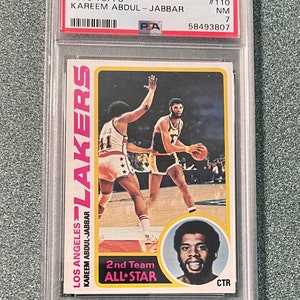 PSA 7 - 1978-79 Topps #110 Kareem Abdul-Jabbar ALL-STAR Los Angeles Lakers