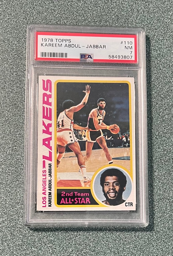 その他 NBA 1975 Kareem Abdul Jabbar PSA7 NBA 1975 Kareem Abdul Jabbar PSA7