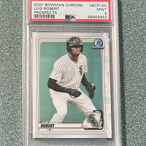 2020 Bowman Chrome Prospects Luis Robert White Sox RC Rookie PSA 9 Mint Chicago White Sox Rookie Card