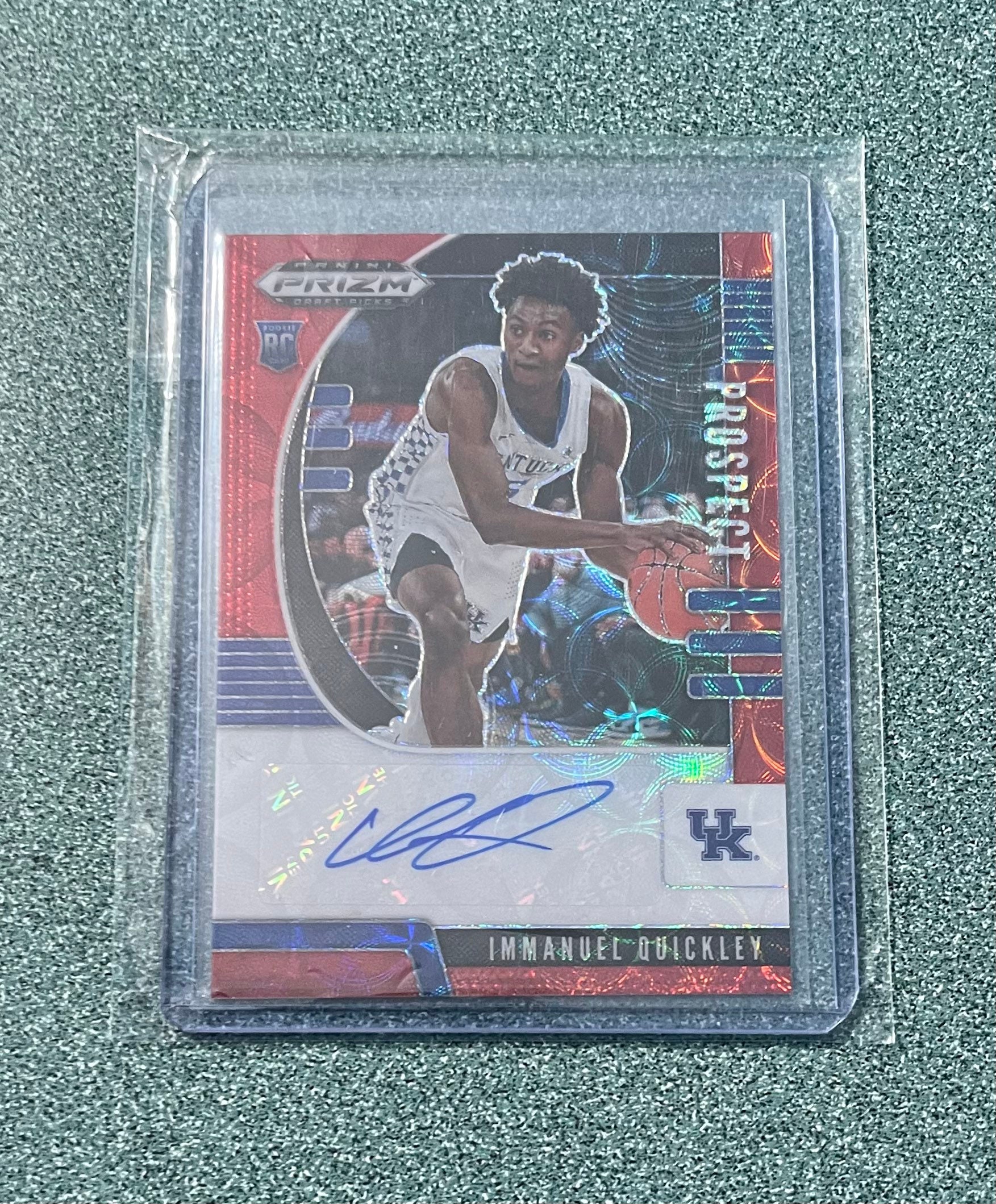2020-21 Panini Prizm Draft Picks Immanuel Quickley Rookie
