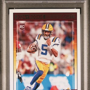 2024 Panini Score #302 Jayden Daniels Rookie RC PSA 9 Mint Washington Commanders