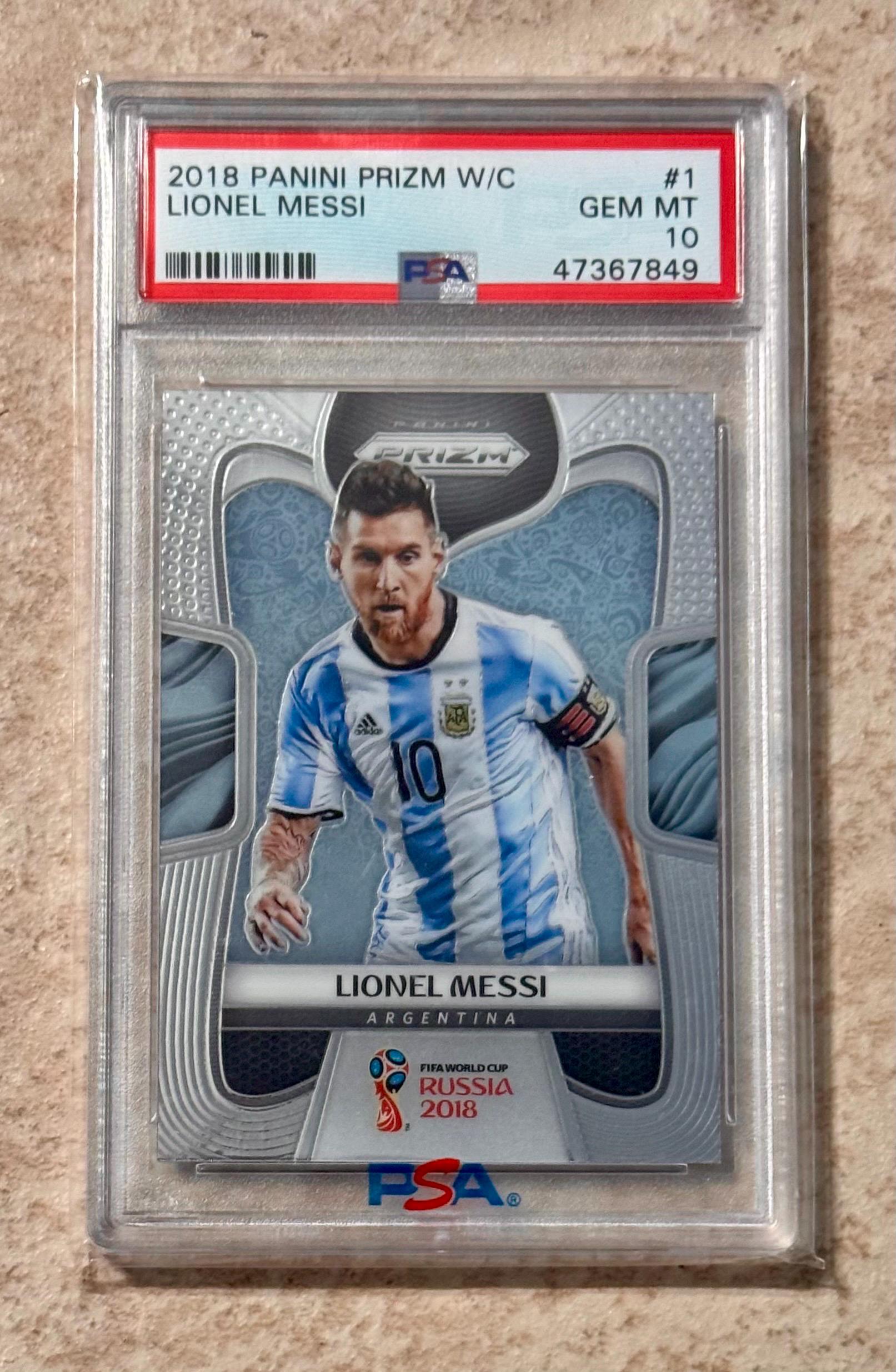 リオネル メッシ Panini Mosaic World Cup Prizm