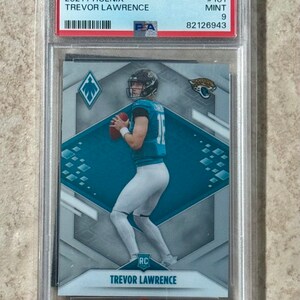 2021 Panini Phoenix Rookie Trevor Lawrence #101 PSA 9 MINT Rookie RC
