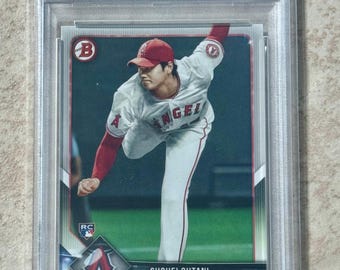 2018 Bowman Shohei Ohtani Rookie Card PSA 9 Mint Rookie Card 2018 Bowman Shohei Ohtani Rookie Card PSA 9 Mint Rookie Card