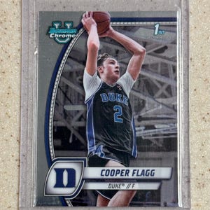 2024-25 Bowman University Chrome Cooper Flagg #16 1st Rookie Card RC