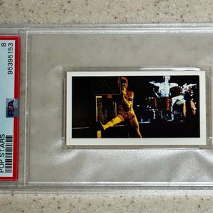 1974 Bassett Pop Stars #5 David Bowie PSA 8 POP 8 - Selten!!!