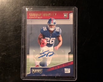 Saquon Barkley Certified Autographed RC
