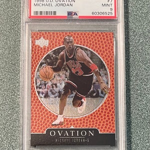 1998 Upper Deck Ovation Michael Jordan PSA 9 Mint Chicago Bulls