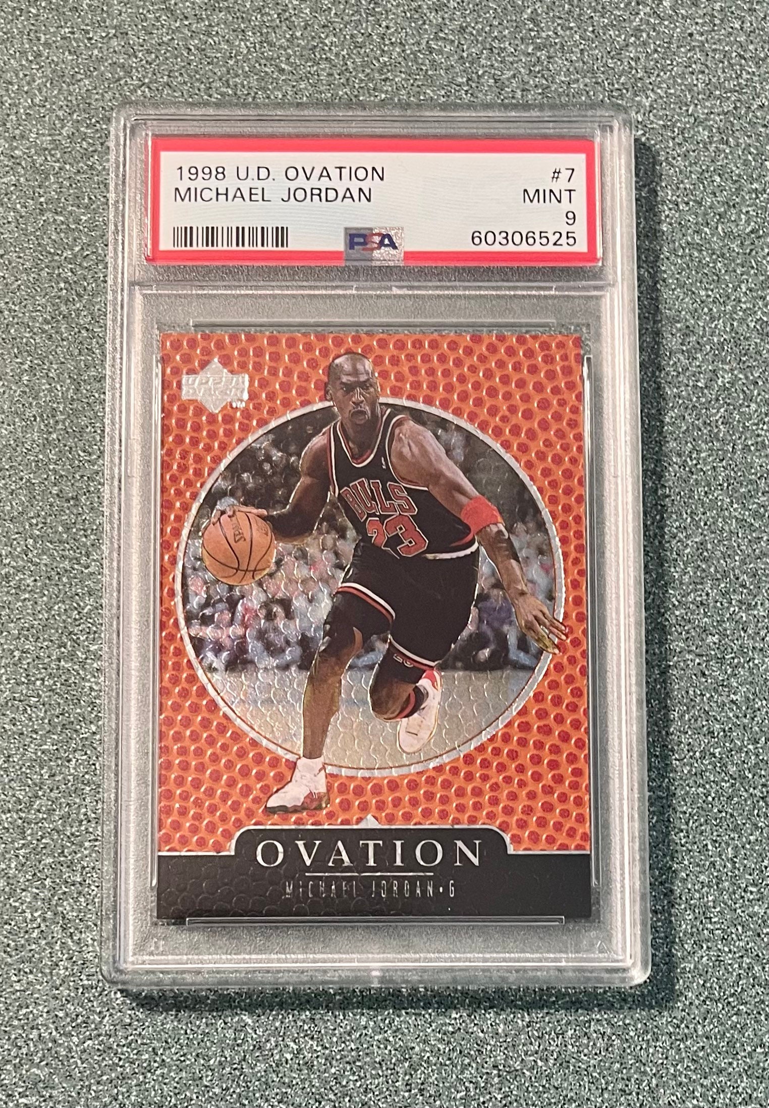 1998 Upper Deck Ovation Michael Jordan #7 NBA Chicago Bulls