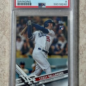 2017 Topps Update Cody Bellinger PSA 9 Rookie RC #US50