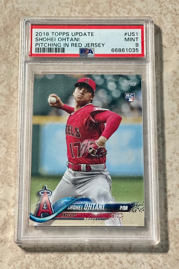 2018 Topps Update Pitching Shohei Ohtani Angels Rookie Card 