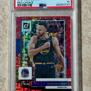 2022-2023 Donruss Red Choice #116 Stephen Curry PSA 10 GEM MINT Golden State Warriors