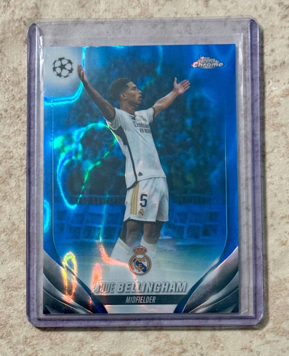 2020 topps chrome ベリンガム RC Auto PSA8 2020-21 Topps Chrome UEFA Jude Bellingham #CA-JBL RC Auto