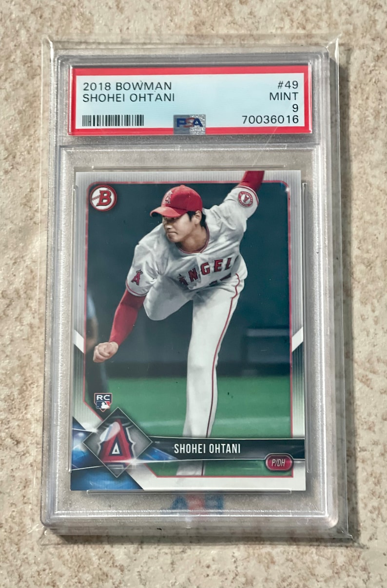 Graded 2018 Topps Opening Day Shohei Ohtani #200 Rookie RC
