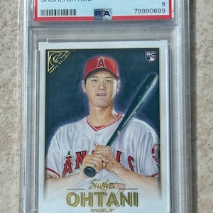 2018 Topps Gallery Shohei Ohtani Rookie Performers Baseball Card PSA 9 Mint Rookie Card