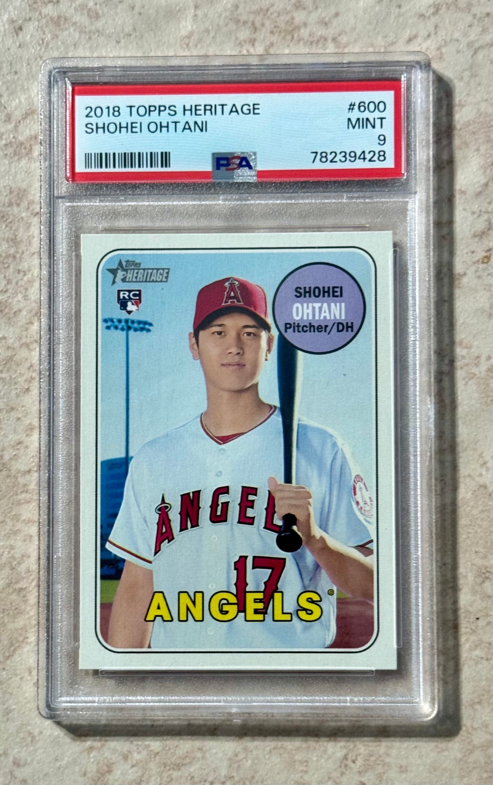 2018 大谷翔平 × トラウト デュアルカード topps ルーキー