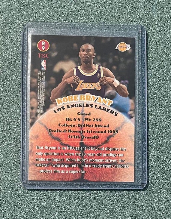 Bowman's 1996 Kobe Bryant Rookie PSA 10 Gem Mint RC