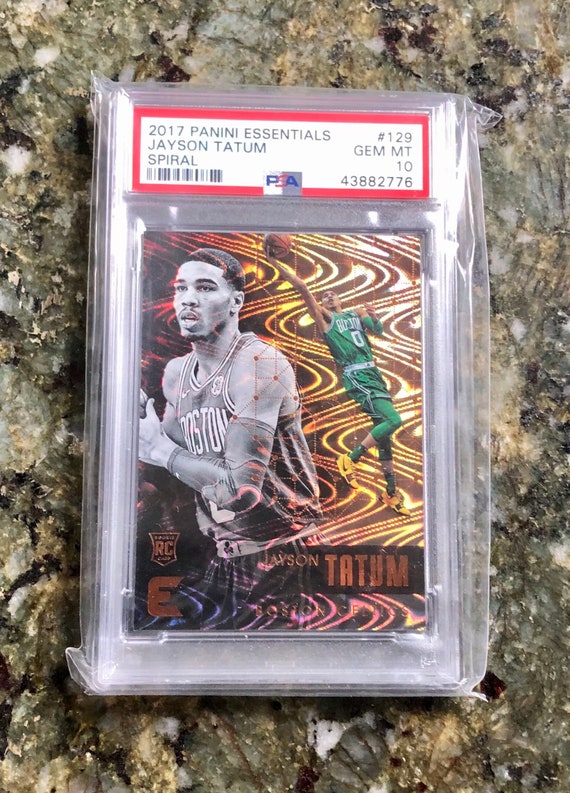 2017-18 Panini Essential Spiral Jayson Tatum PSA 10 Gem Mint