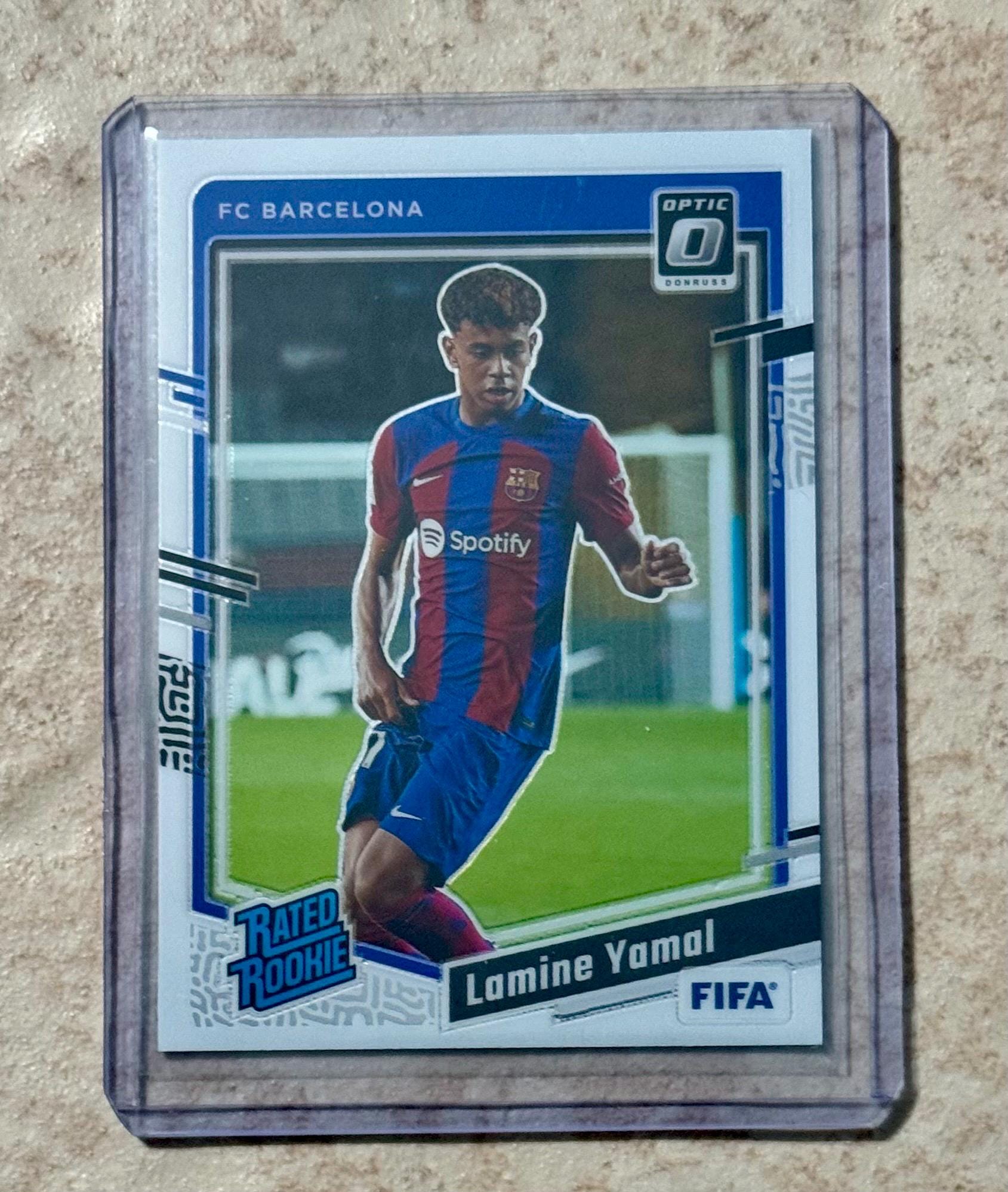 2024 Donruss Optic Lamine Yamal サッカーカード