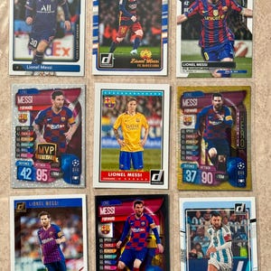 LIONEL MESSI #1 Argentina (9) card lot - Sweet Card Lot!!!
