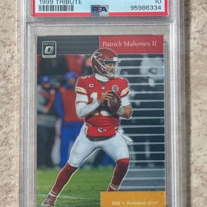 Panini Donruss Optic n.° 9 Patrick Mahomes II 1999 Tribute SP PSA 10 Gem Mint 2019