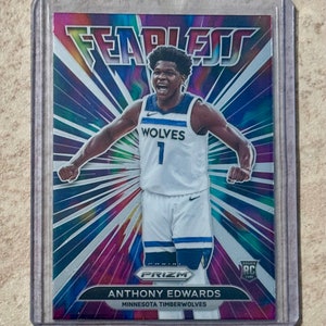 Anthony Edwards RC - 2021-22 Panini Prizm Fearless Rookie Minnesota Timberwolves