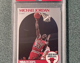 1990-1991 Hoops MICHAEL JORDAN PSA 9 - Mint Chicago Bulls