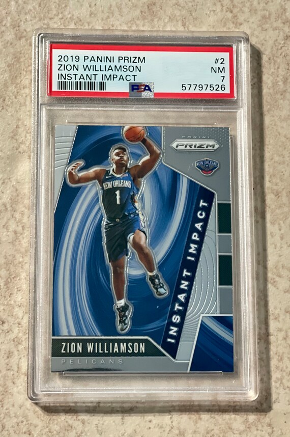 2019-20 Panini Prizm [ZION WILLIAMSON] Instant Impact Silver Prizm