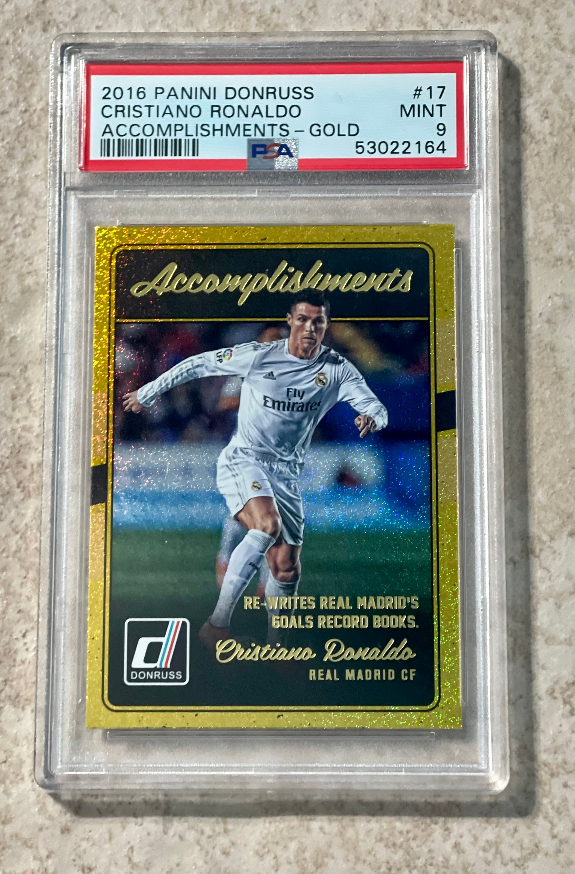 クリスティアーノ・ロナウド　ジャージ　カード クリスティアーノ ロナウド 実使用ジャージカード 激レア 25枚限定