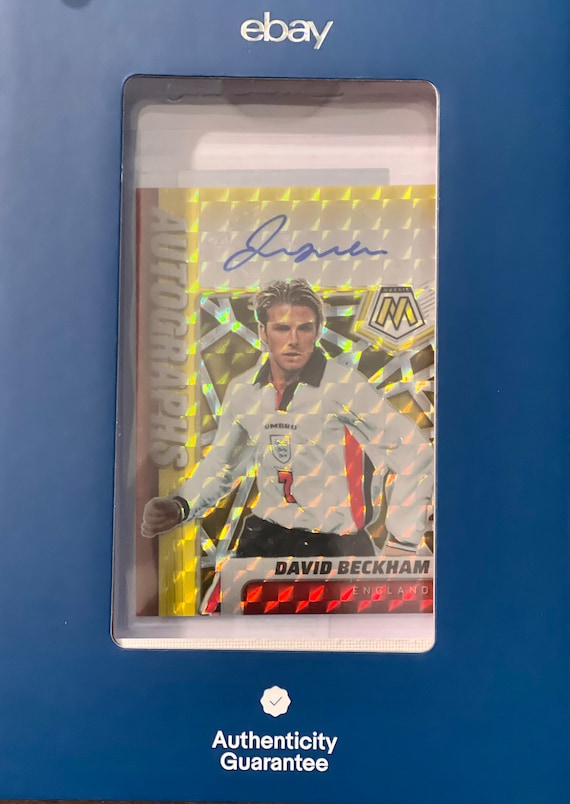 2021-22 Panini Mosaic World Cup David Beckham Gold