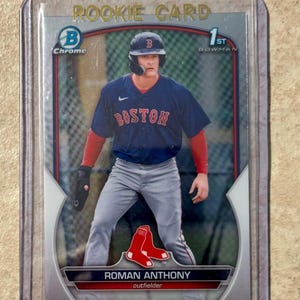 2023 Bowman ROMAN ANTHONY 1st Bowman Chrome Boston Red Sox Red Hot Rookie Card