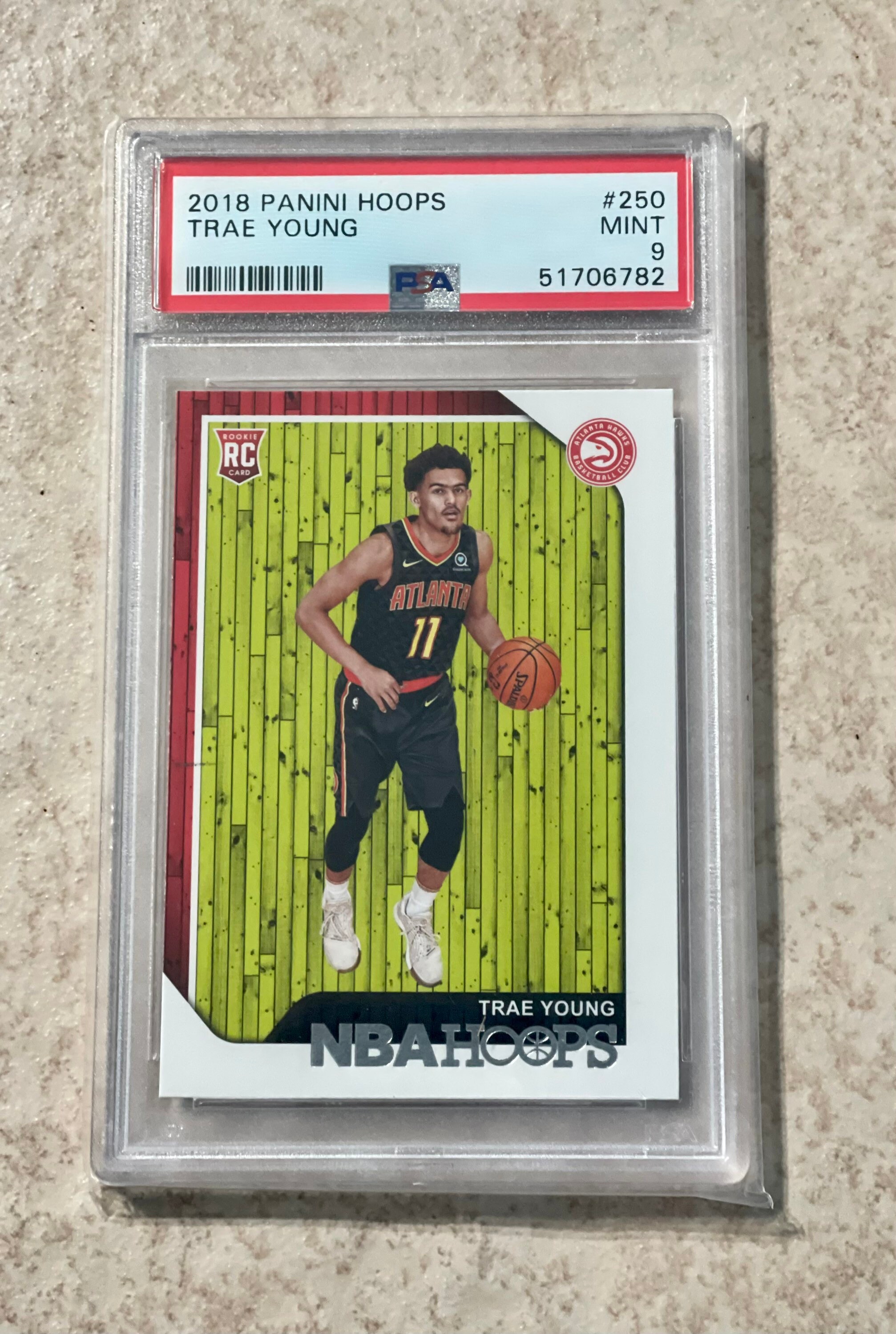 Trae Young RC Auto Cornerstones トレイ・ヤング PSA10 Obsidian RC