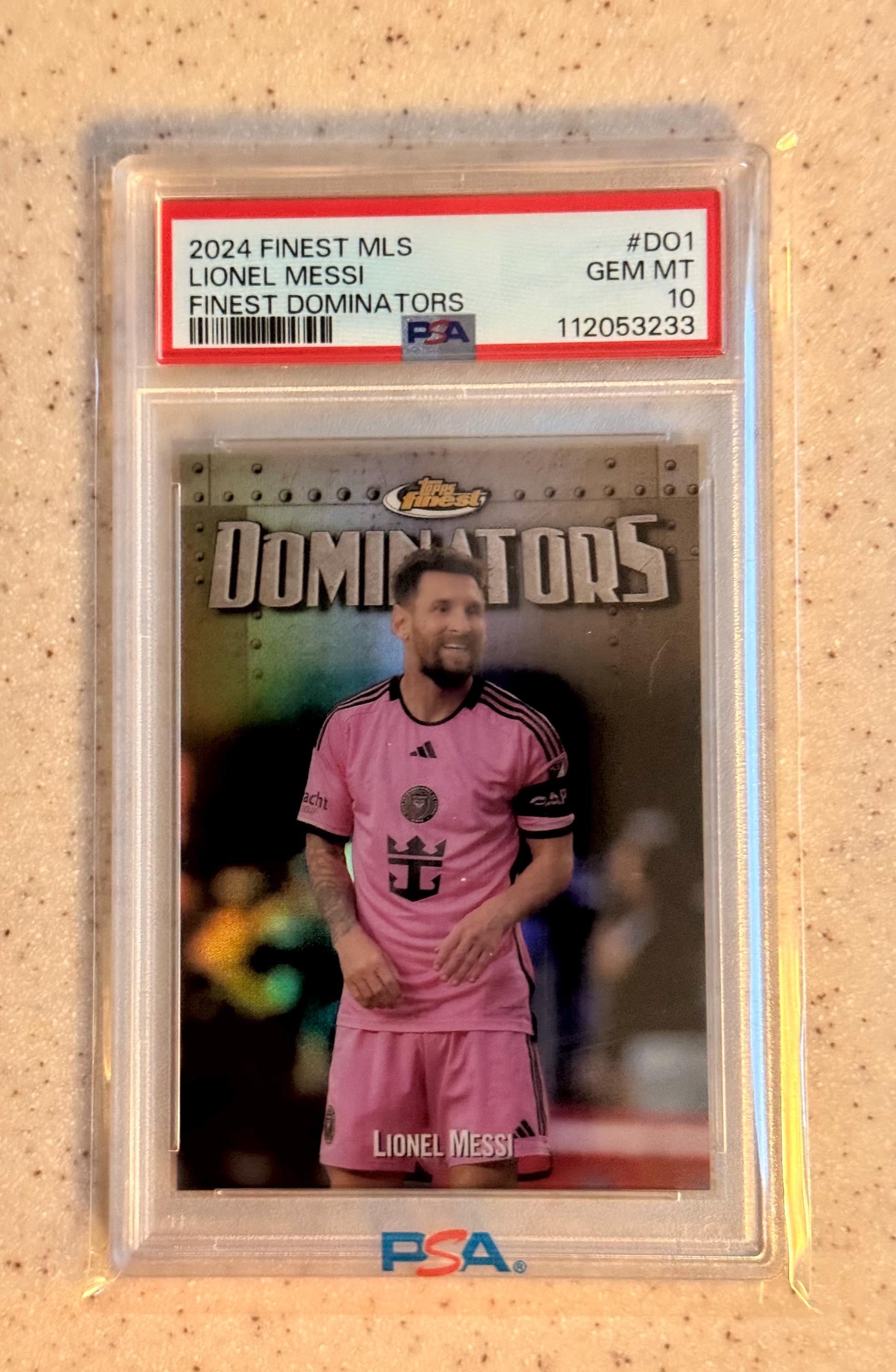 2024 Topps Finest MLS Finest Dominators #DO1 Lionel Messi