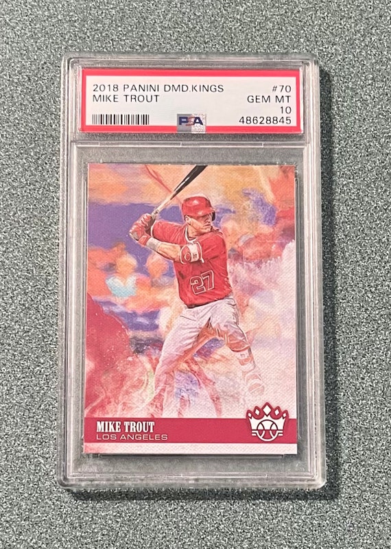 2018 パニーニ ダイヤモンド キングス マイク トラウト #70 PSA 10 