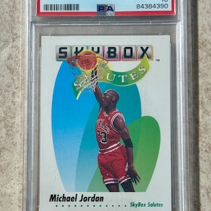 1991 Skybox #572 Michael Jordan Chicago Bulls HOF PSA 10 Gem Mint
