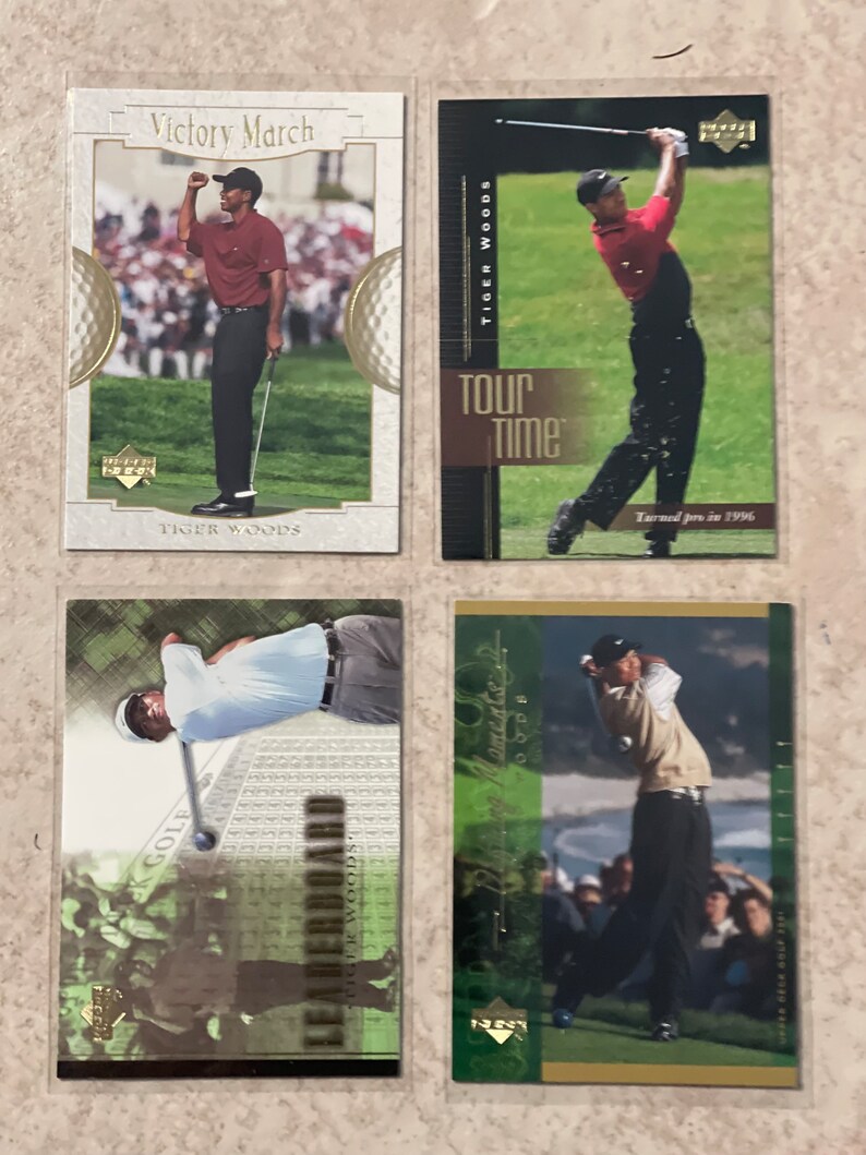 Tiger Woods Card Lot image 1