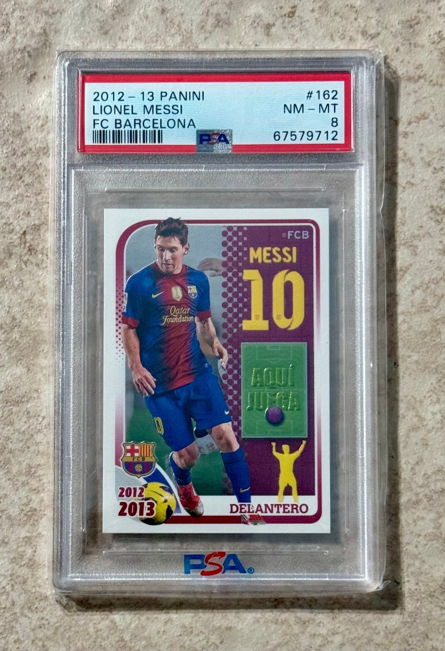 Lionel MESSI 2012-13 Panini FC Barcelona #163 Messi PSA 8 - Etsy Lionel MESSI 2012-13 Panini FC Barcelona #163 Messi PSA 8 - Etsy