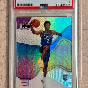 2018-19 Panini Status #156 Shai Gilgeous-Alexander RC Rookie PSA 9 Mint Oklahoma City Thunder