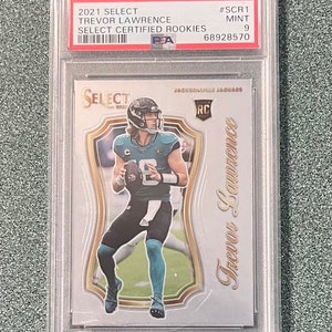 2021 Select Trevor Lawrence RC Certified Rookies PSA 9 Mint #SCR1 Rookie