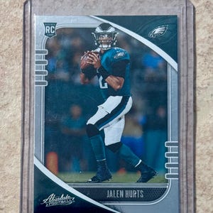 2020 Donruss Absolute Jalen Hurts Rookie Card RC Philadelphia Eagles Rookie Card