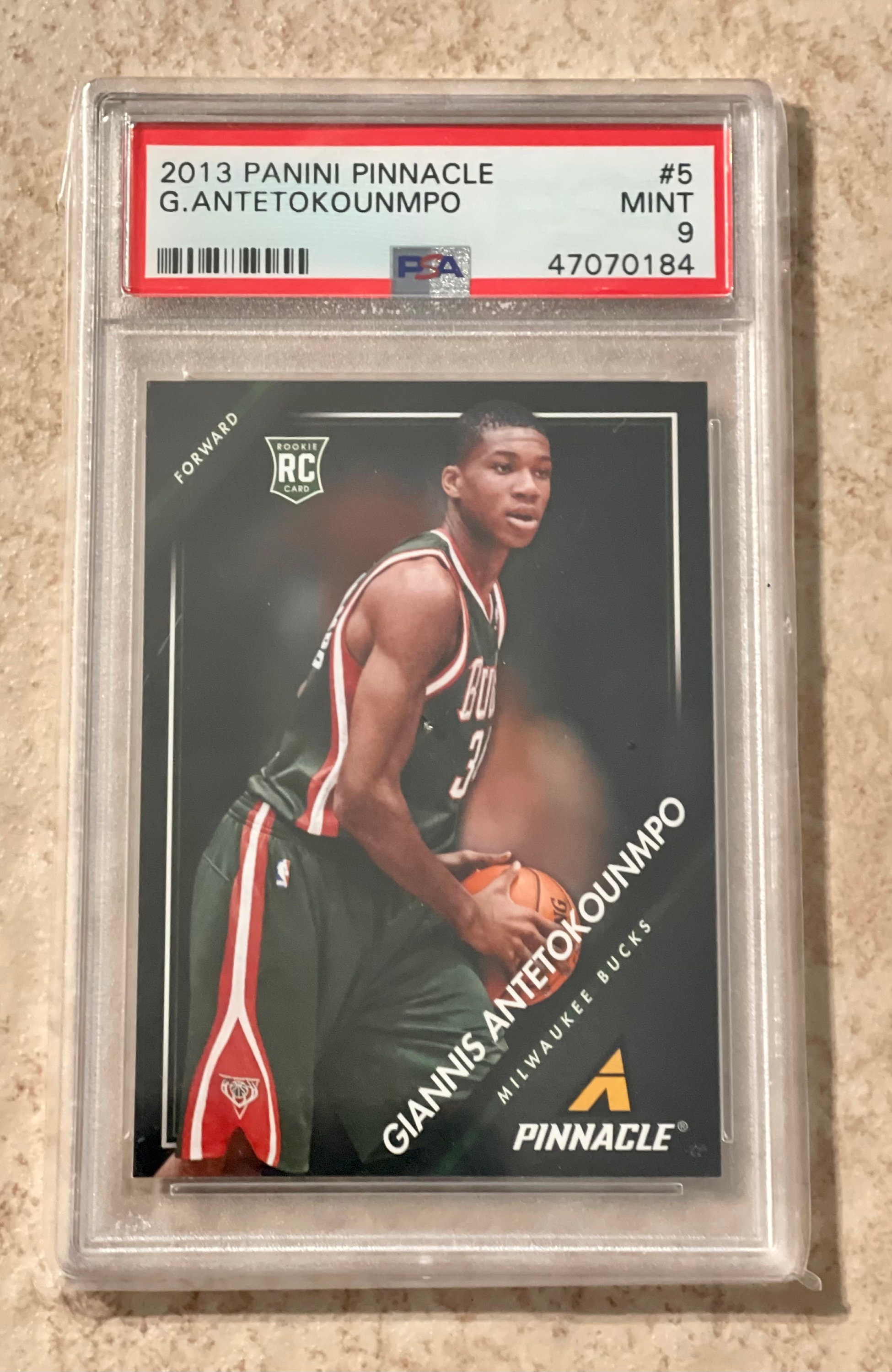その他 Giannis Antetokounmpo Rookie RC Card 2013-14 Panini Giannis Antetokounmpo RC Rookie Card #236 PSA 9