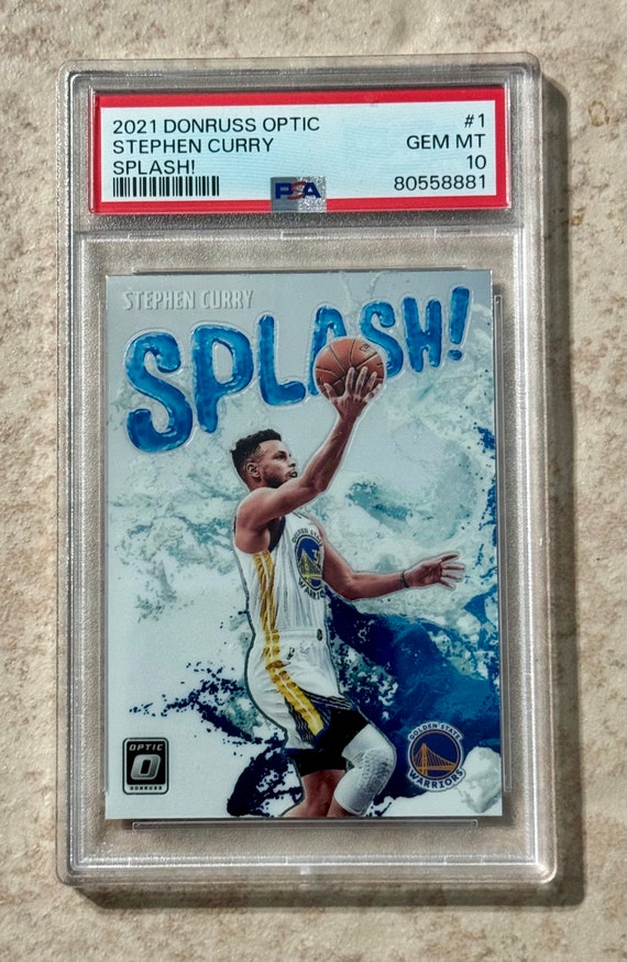 2021 Optic Stephen Curry PSA 10 Purple