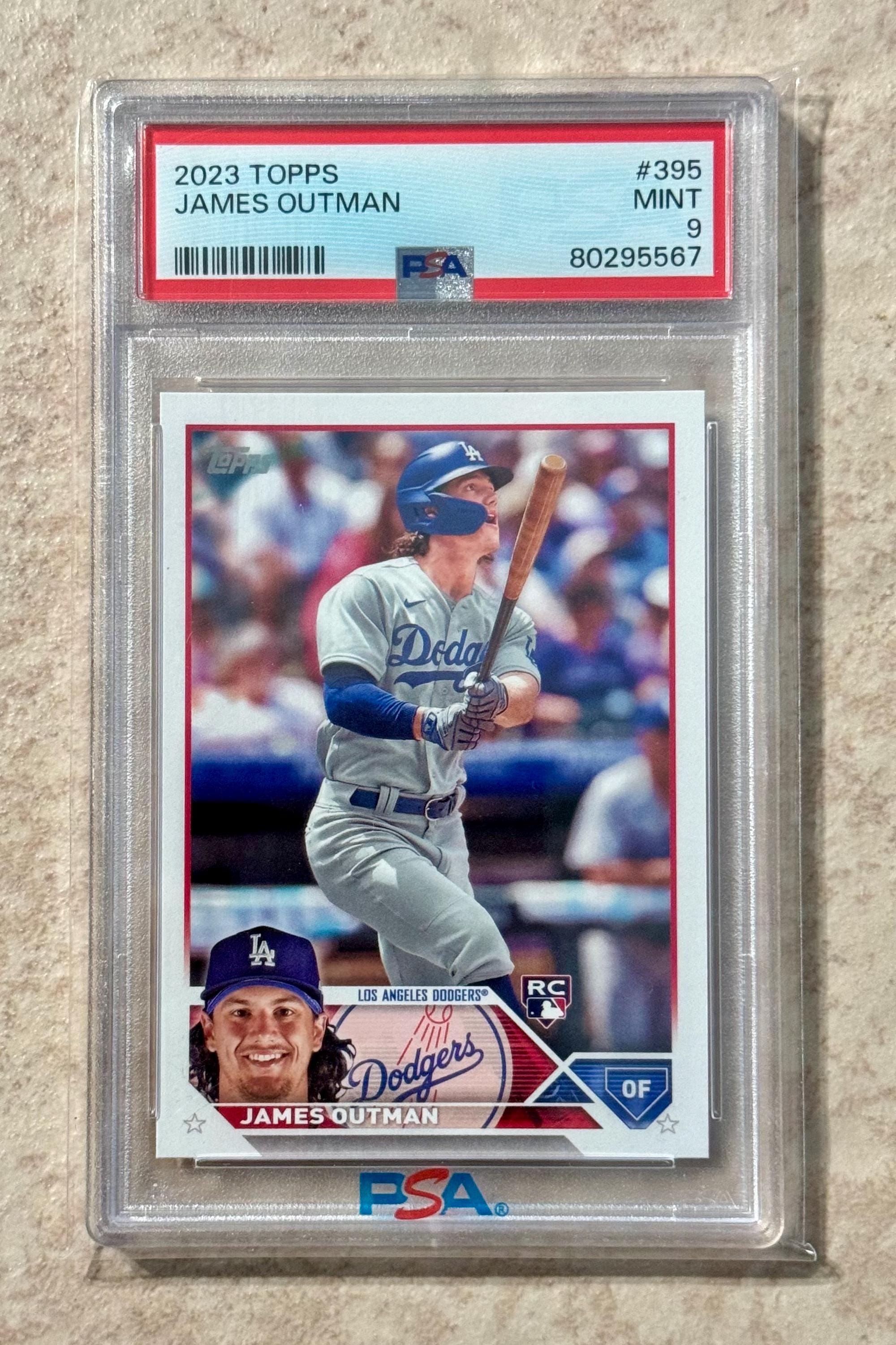 RC】James Outman パッチオート 25シリ（2024 Topps MLB ジェームズ 