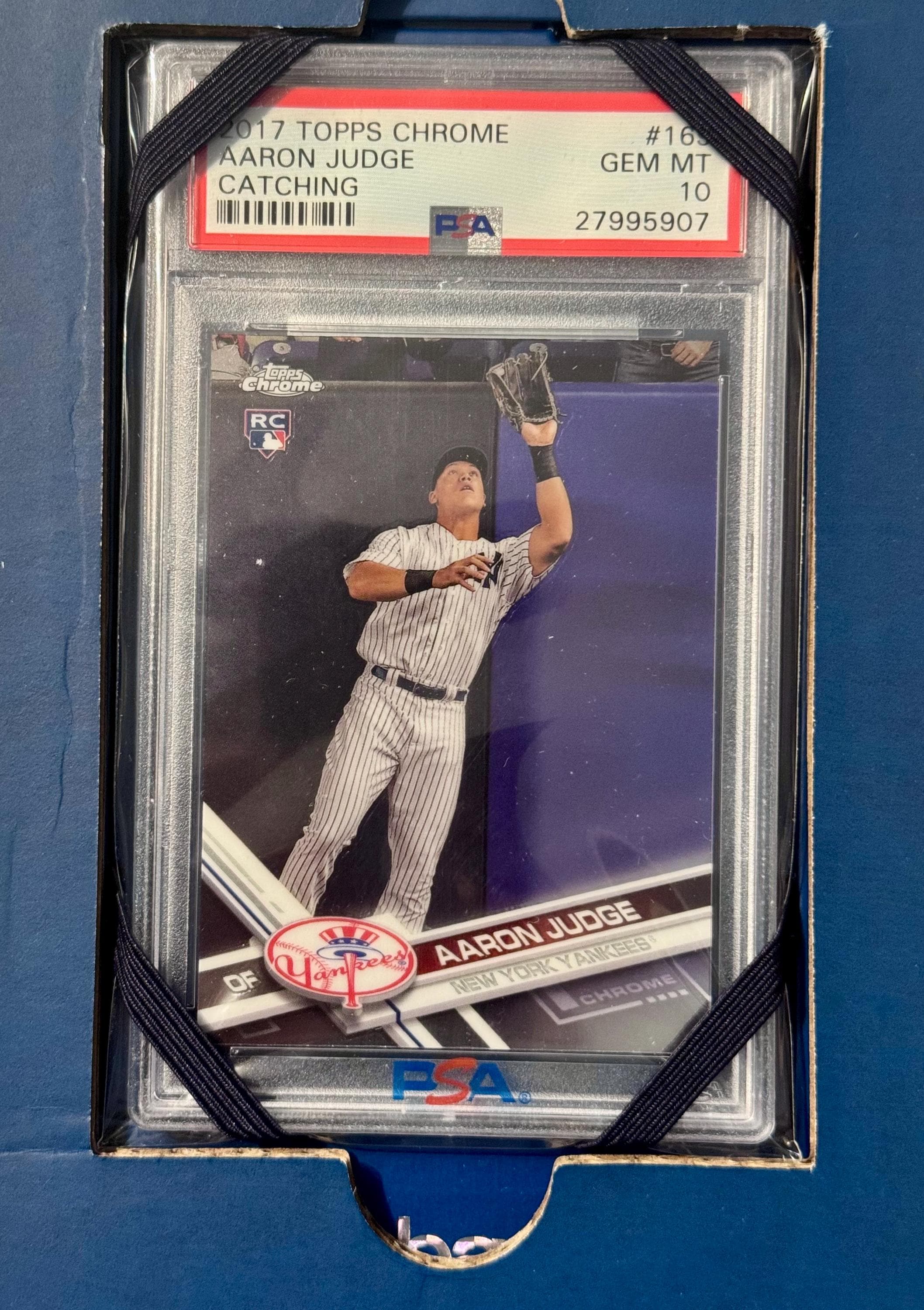ゲームセンター・ゲームカード 2017 Topps Chrome Aaron Judge RC PSA AARON JUDGE 2017 Topps Chrome PURPLE REFRACTOR AUTO #'d /250