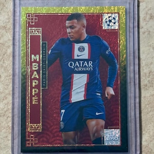 2023-24 Topps Jade Party von Kylian Mbappe #NY-4 Chinesisches Neujahr Gold #d/50